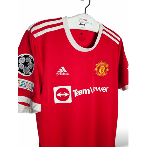 Adidas Origineel retro vintage voetbalshirt Manchester United 2021/22 Adidas Origineel retro vintage voetbalshirt Manchester United 2021/22