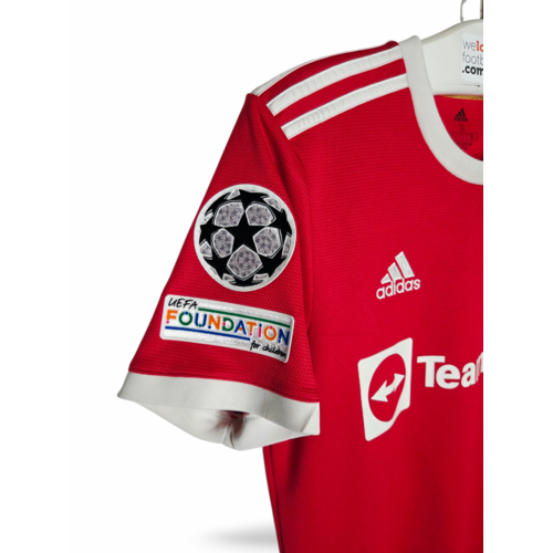 Adidas Origineel retro vintage voetbalshirt Manchester United 2021/22 Adidas Origineel retro vintage voetbalshirt Manchester United 2021/22