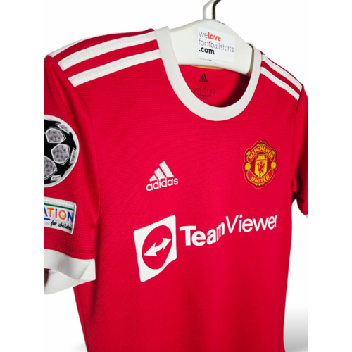Adidas Origineel retro vintage voetbalshirt Manchester United 2021/22 Adidas Origineel retro vintage voetbalshirt Manchester United 2021/22