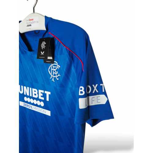 Castore Origineel retro vintage voetbalshirt Rangers FC 2024/25 Castore Origineel retro vintage voetbalshirt Rangers FC 2024/25