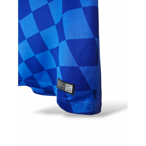 Nike Origineel retro vintage voetbalshirt Kroatië EURO 2016 Nike Origineel retro vintage voetbalshirt Kroatië EURO 2016