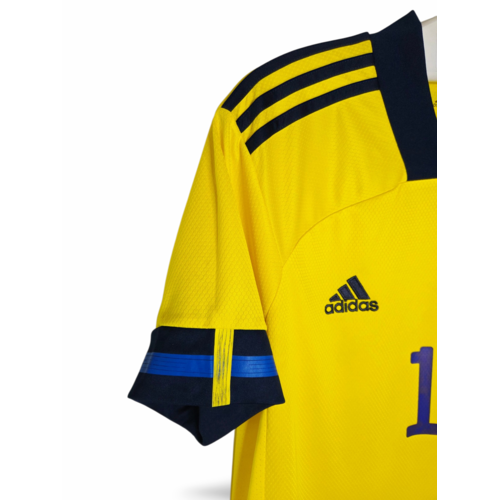 Adidas Origineel retro vintage voetbalshirt Zweden 2020/21 Adidas Origineel retro vintage voetbalshirt Zweden 2020/21