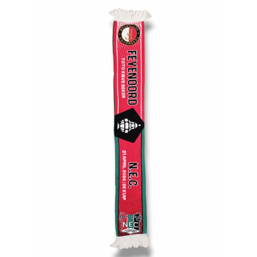 Originaler Fußballschal Feyenoord Rotterdam - NEC Nijmegen