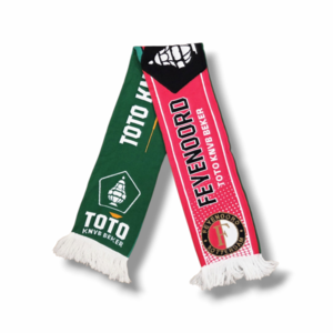 Football Scarf Feyenoord Rotterdam - NEC Nijmegen Football Scarf Feyenoord Rotterdam - NEC Nijmegen