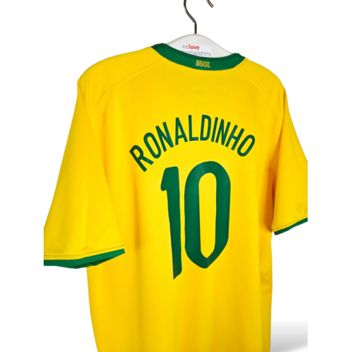 Nike Originales Retro-Vintage-fußballtrikot Brasilien 2008/10 Nike Originales Retro-Vintage-fußballtrikot Brasilien 2008/10