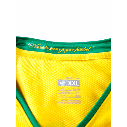 Nike Originales Retro-Vintage-fußballtrikot Brasilien 2008/10 Nike Originales Retro-Vintage-fußballtrikot Brasilien 2008/10