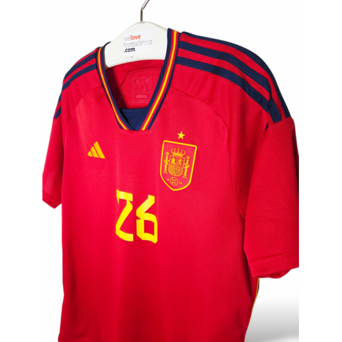 Adidas Originales Retro-Vintage-fußballtrikot Spanien Weltmeisterschaft 2022 Adidas Originales Retro-Vintage-fußballtrikot Spanien Weltmeisterschaft 2022