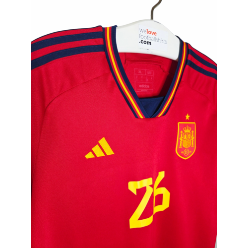 Adidas Originales Retro-Vintage-fußballtrikot Spanien Weltmeisterschaft 2022 Adidas Originales Retro-Vintage-fußballtrikot Spanien Weltmeisterschaft 2022