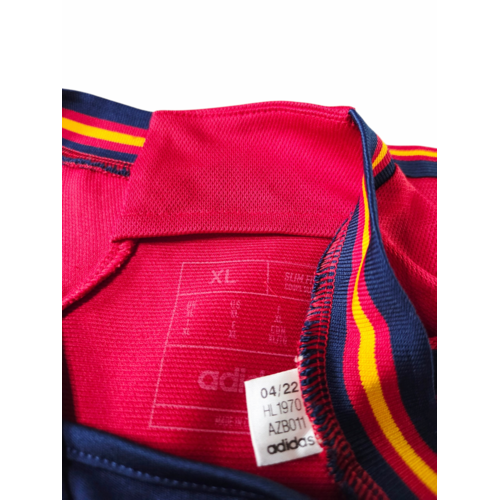 Adidas Originales Retro-Vintage-fußballtrikot Spanien Weltmeisterschaft 2022 Adidas Originales Retro-Vintage-fußballtrikot Spanien Weltmeisterschaft 2022