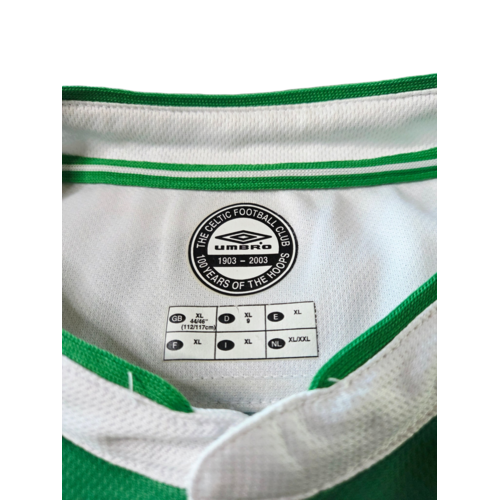 Umbro Original retro vintage football shirt Celtic 2003/04