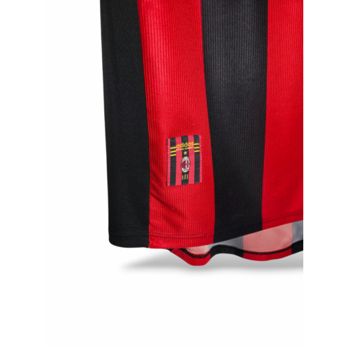 Adidas Origineel retro vintage voetbalshirt AC Milan 1998/99