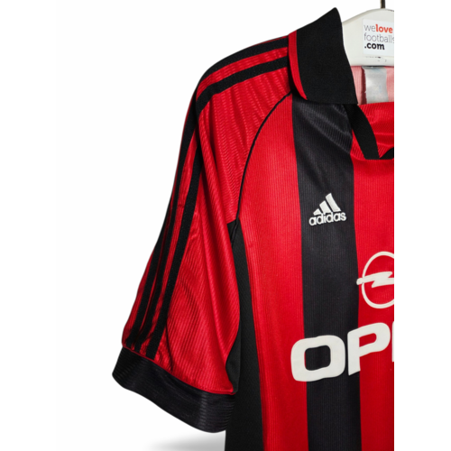 Adidas Origineel retro vintage voetbalshirt AC Milan 1998/99