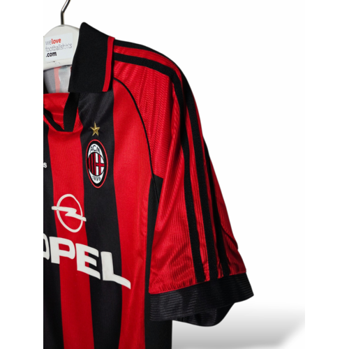 Adidas Origineel retro vintage voetbalshirt AC Milan 1998/99