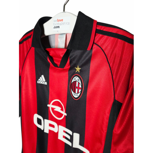 Adidas Origineel retro vintage voetbalshirt AC Milan 1998/99