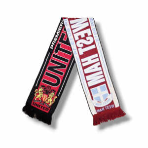 Fußballschal Manchester United - West Ham United