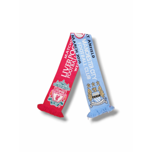 Originele Voetbalsjaal Liverpool - Manchester City Originele Voetbalsjaal Liverpool - Manchester City