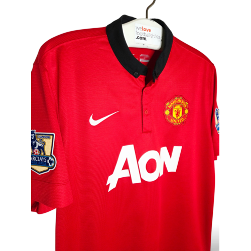 Nike Origineel retro vintage voetbalshirt Manchester United 2013/14 Nike Origineel retro vintage voetbalshirt Manchester United 2013/14