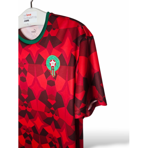 Puma Origineel retro vintage voetbalshirt Marokko 2023 Puma Origineel retro vintage voetbalshirt Marokko 2023