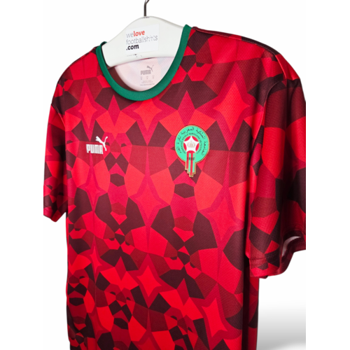 Puma Origineel retro vintage voetbalshirt Marokko 2023 Puma Origineel retro vintage voetbalshirt Marokko 2023