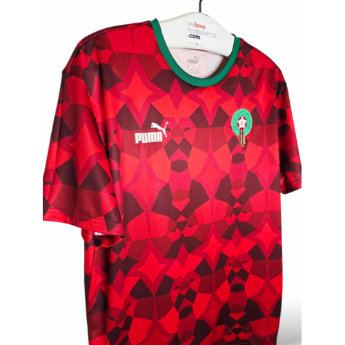 Puma Origineel retro vintage voetbalshirt Marokko 2023 Puma Origineel retro vintage voetbalshirt Marokko 2023