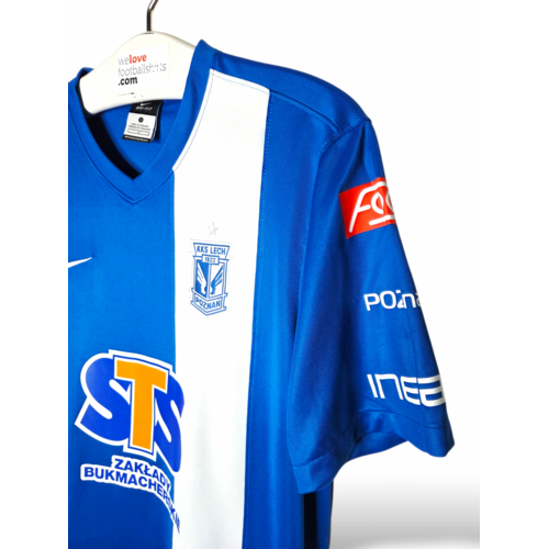 Nike Origineel retro vintage voetbalshirt Lech Poznań 2014/15