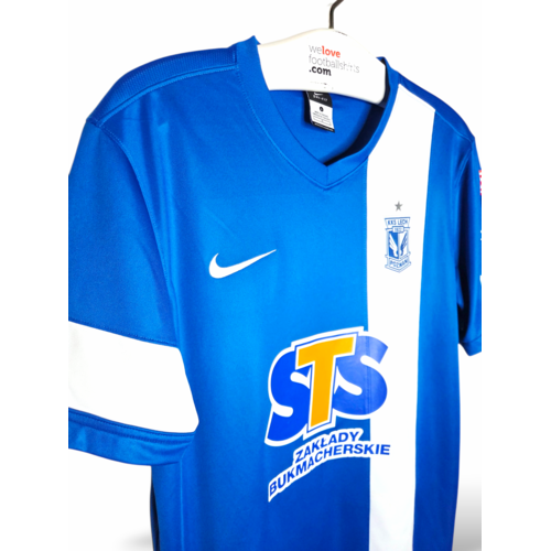 Nike Origineel retro vintage voetbalshirt Lech Poznań 2014/15