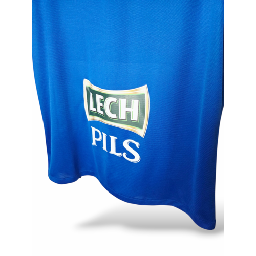 Nike Origineel retro vintage voetbalshirt Lech Poznań 2014/15