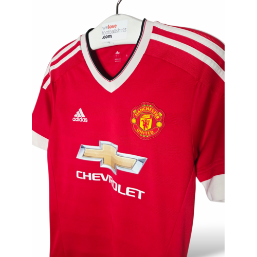 Adidas Origineel retro vintage voetbalshirt Manchester United 2015/16 Adidas Origineel retro vintage voetbalshirt Manchester United 2015/16