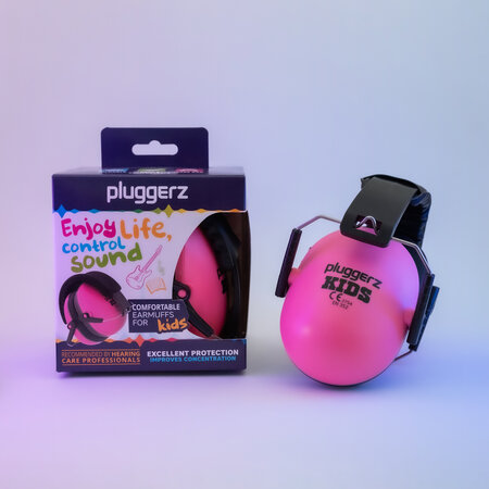 Kinder-Kapselgehörschutz rosa