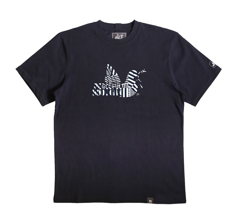 Peaceful Hooligan Dazzle Dove t-shirt Navy