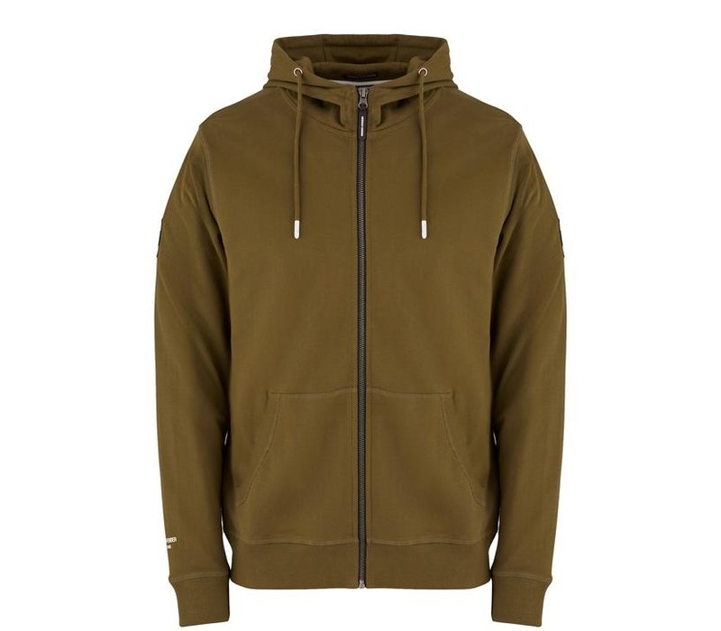 Weekend Offender Carmine hooded sweatshirt Conifer