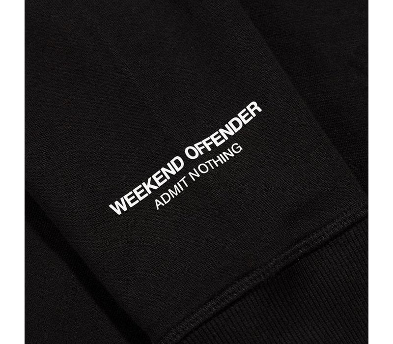 Weekend Offender Carmine hooded sweatshirt Black