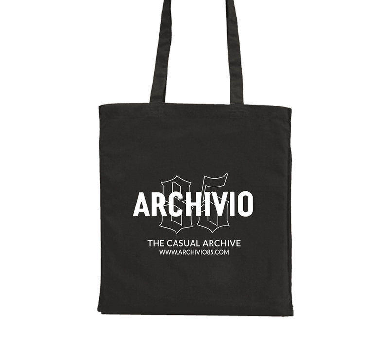 Archivio85 tote bag cotton Black