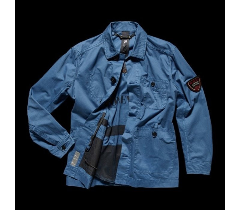 Boneville the workshirt Snorkel blue