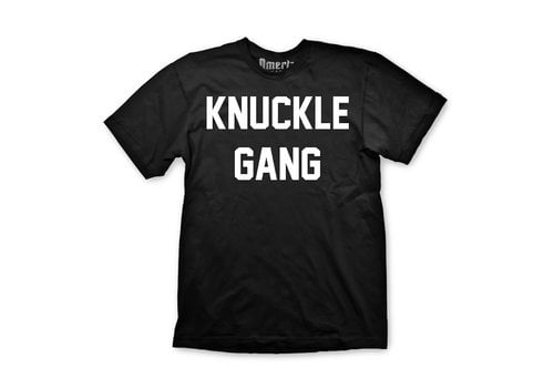 Omerta Omerta knuckle gang t-shirt Black