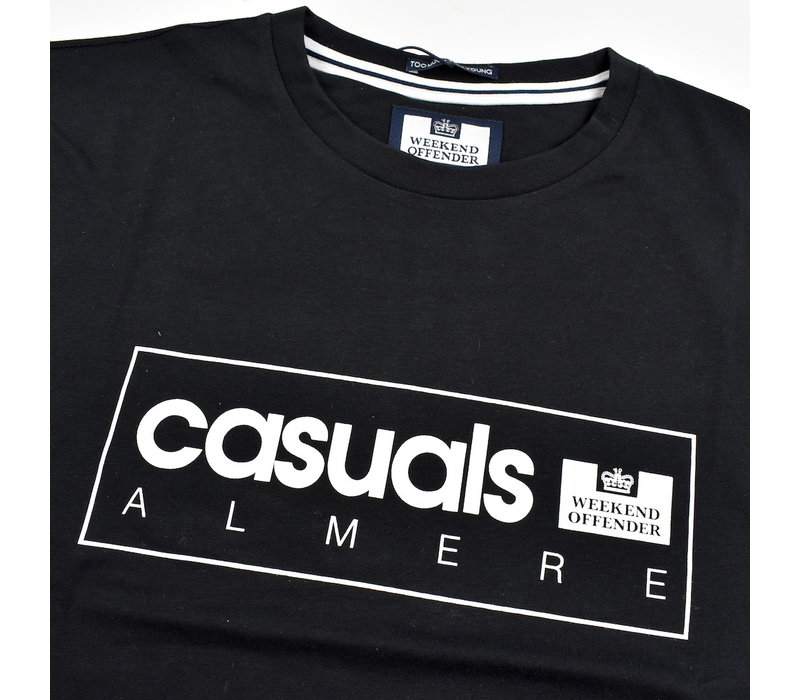 Weekend Offender City Series 3.0 Casuals Almere t-shirt Black