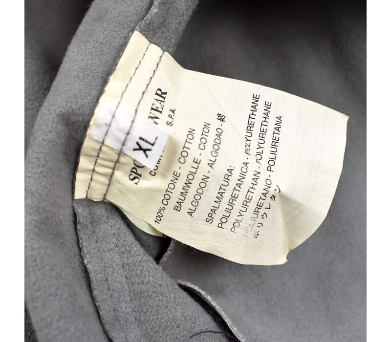 Stone Island grey radiale esploso lined trench coat XL - Archivio85