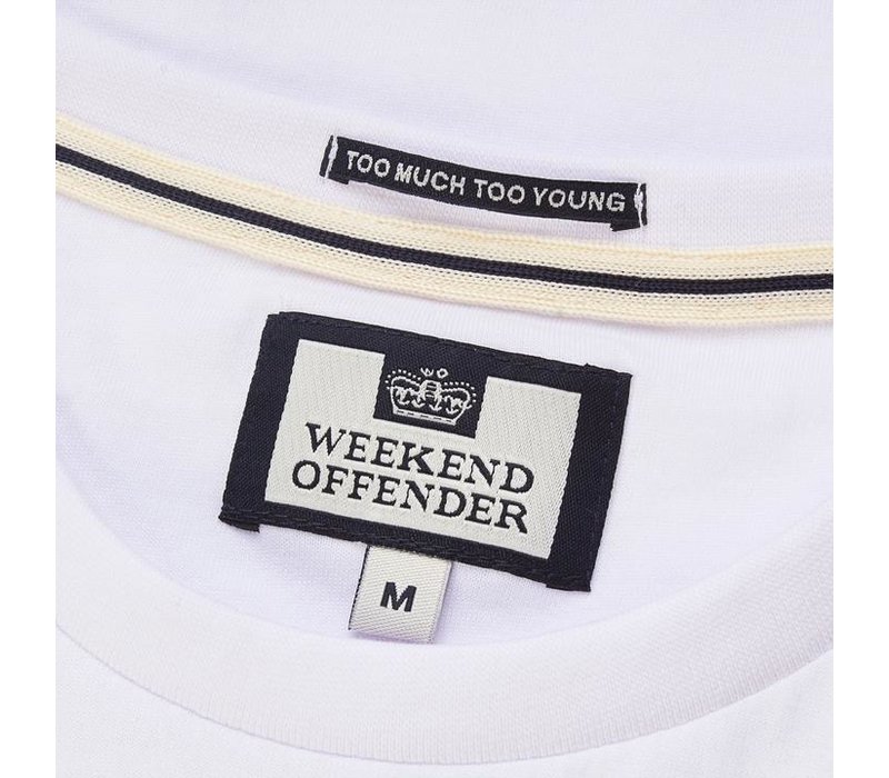 Weekend Offender Trainerspotting t-shirt White