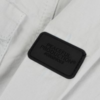 Peaceful Production concealed overshirt Ice