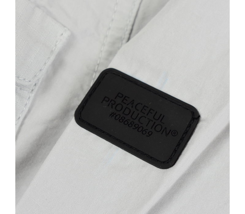 Peaceful Production concealed overshirt Ice