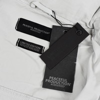 Peaceful Production concealed overshirt Ice