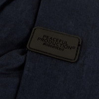 Peaceful Production concealed overshirt Navy