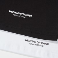 Weekend Offender Prison issue twin pack Black/White