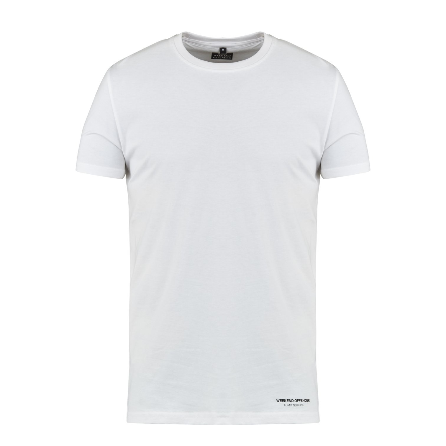 Weekend Offender WOTS010 Prison Issue Twin Pack T-Shirts in Black White 