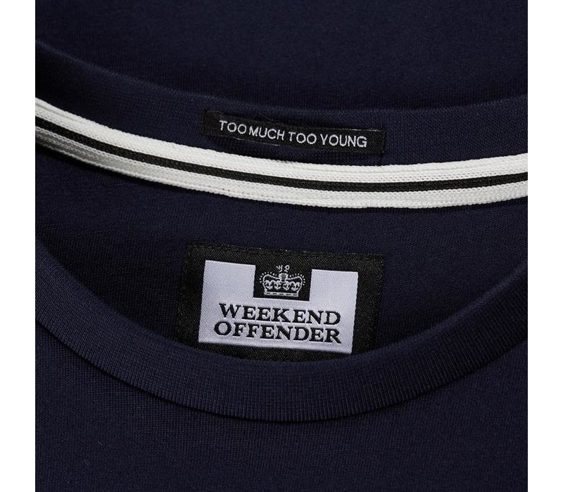 Weekend Offender Admit Nothing t-shirt Navy