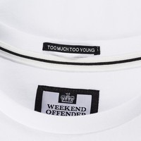 Weekend Offender Admit Nothing t-shirt White