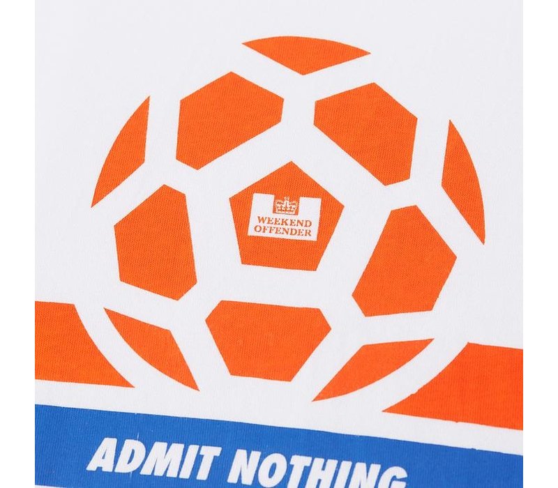 Weekend Offender Admit Nothing t-shirt White