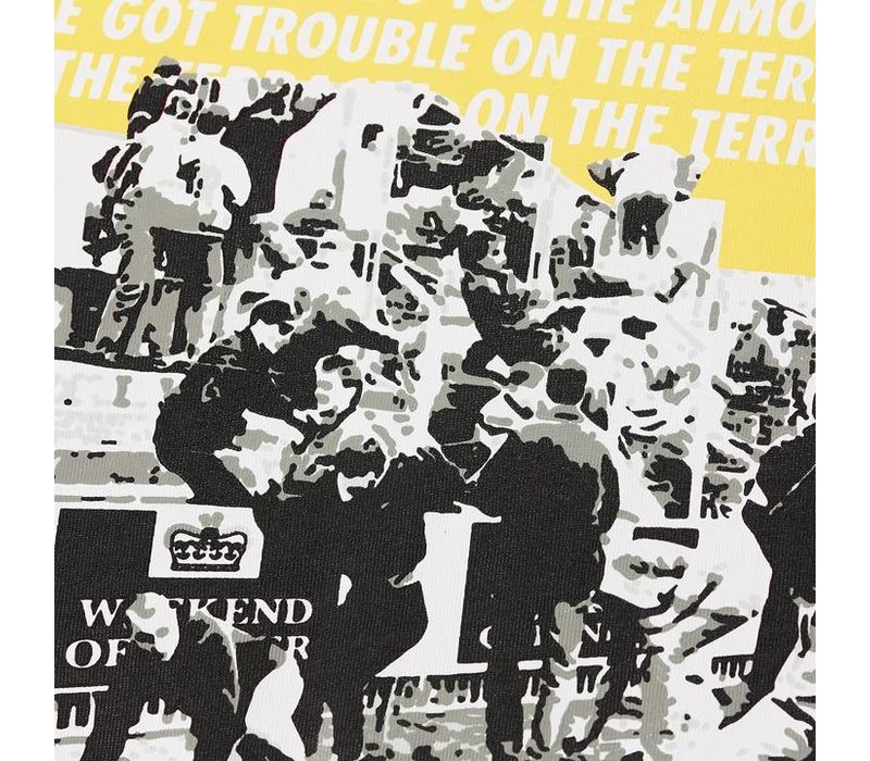 Weekend Offender Trouble t-shirt Garnet