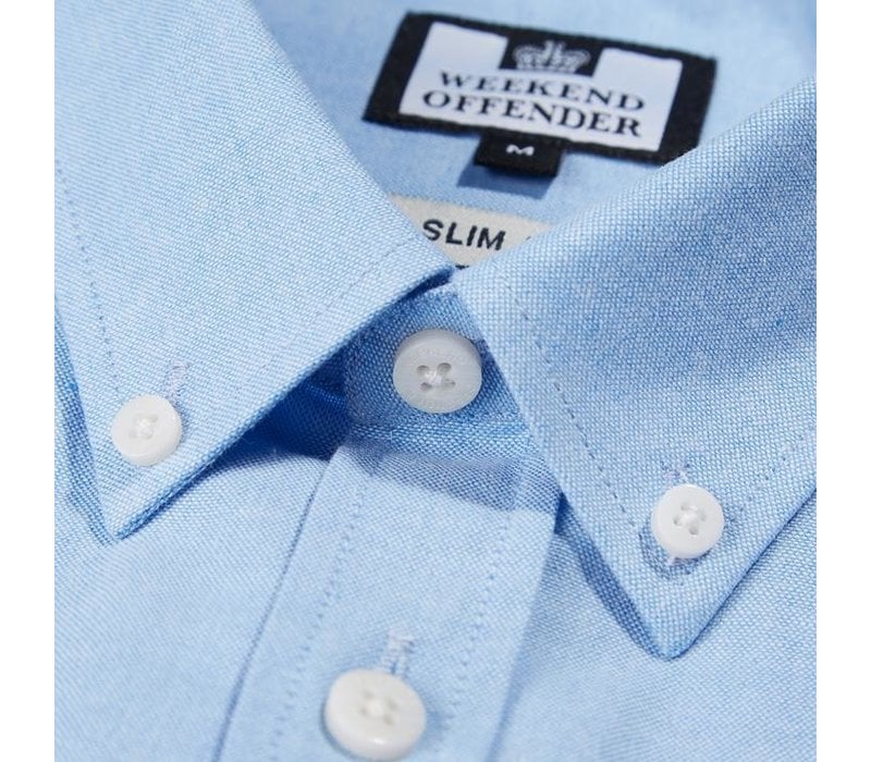 Weekend Offender Pallomari long sleeve shirt Pale blue