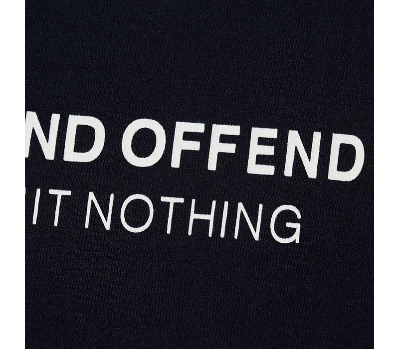 Weekend Offender Box outline t-shirt Navy